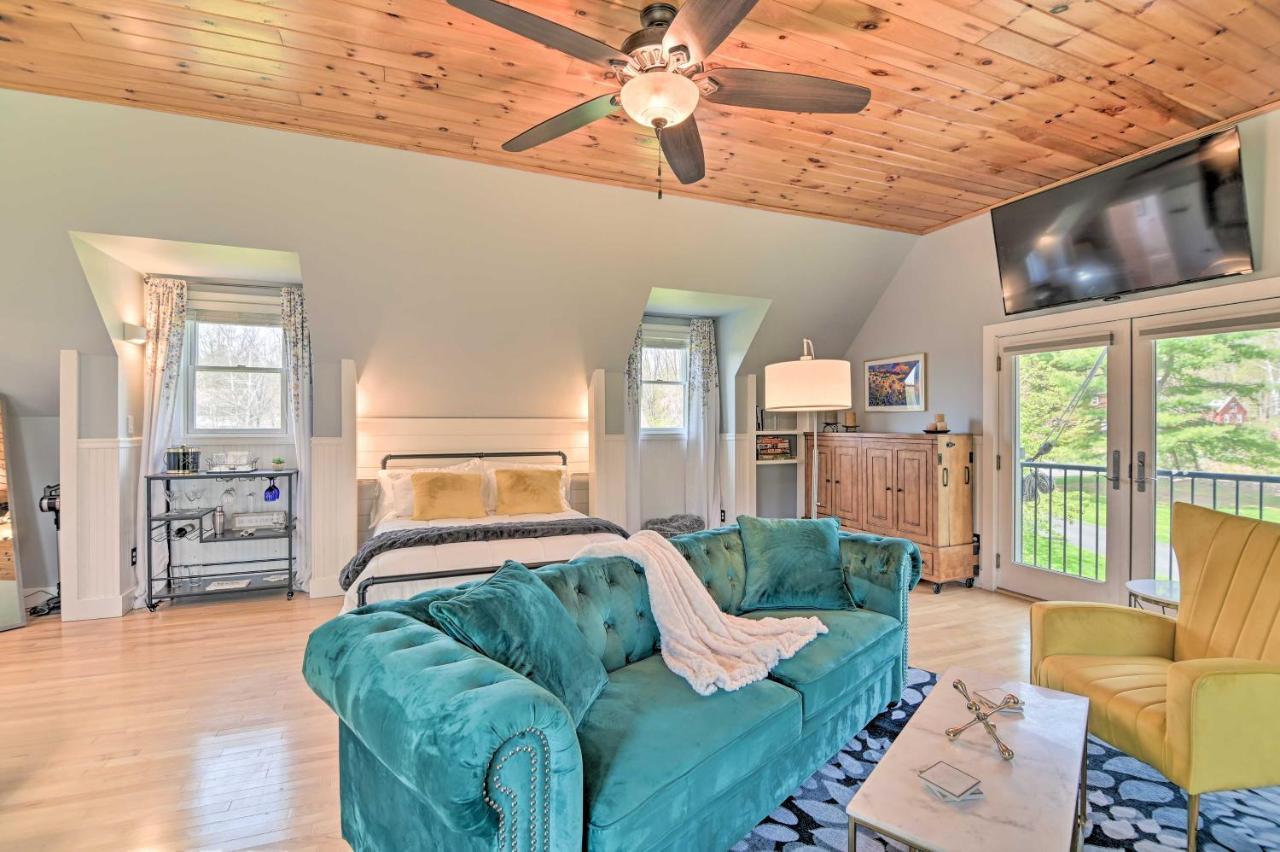 סאראטוגה ספרינגס Stylish Studio With Fireplace About 3 Mi From Dtwn! מראה חיצוני תמונה